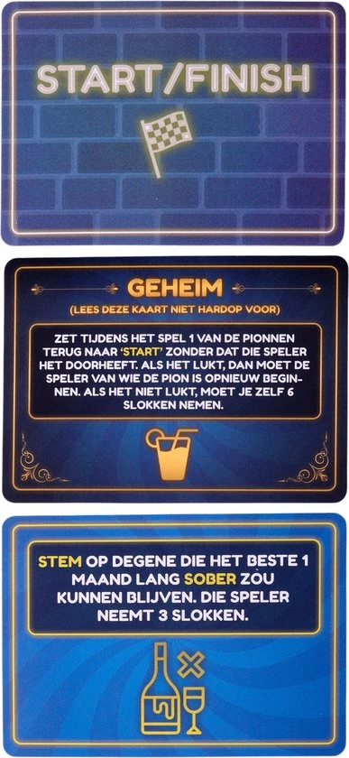 NX Party - ALCOHOLLY - Drankspel - Nederlandstalig - Bordspel - Spelletjes Voor Volwassenen - Drank Spelletjes 10 NX Party - ALCOHOLLY - Drankspel - Nederlandstalig - Bordspel - Spelletjes Voor Volwassenen - Drank Spelletjes - Afbeelding 10