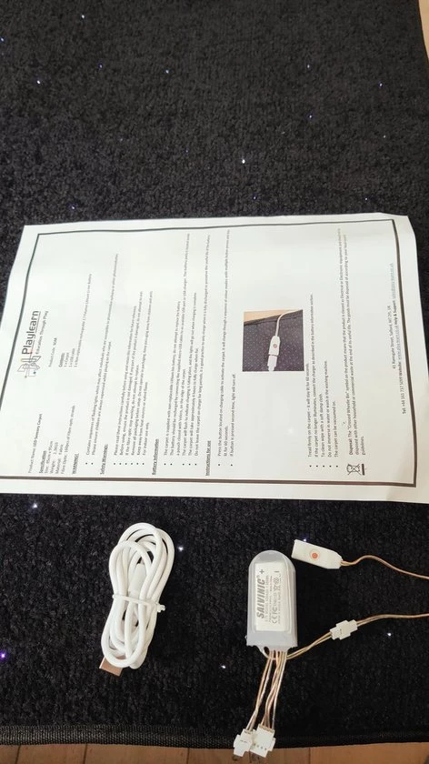 Playlearn LED Sensorisch Tapijt- Visueel Stimulerend En Tactiel- Autisme 8 Playlearn LED Sensorisch Tapijt- Visueel Stimulerend En Tactiel- Autisme - Afbeelding 8