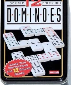 Engelhart Longfield Games Domino Dubbel 12 - Blik