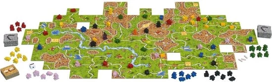 Merkloos Spellenbundel - 2 Stuks - Carcassonne & Carcassonne Big Box 3 5 Merkloos Spellenbundel - 2 Stuks - Carcassonne & Carcassonne Big Box 3 - Afbeelding 5