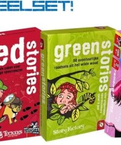 Tucker's Fun Factory Voordeelset Red -, Green - En Rainbow Stories (set Van 3)