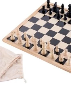 Longfield Schaak/dam Set Compleet Incl Cotton Bag -spellen-voor-volwassenen Winkel 550x312