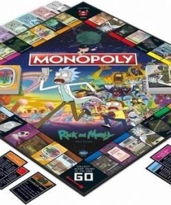 Monopoly Rick & Morty - Engelstalig Bordspel (ENG) -spellen-voor-volwassenen Winkel 550x343 1