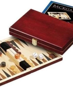 Philos 1100 - Houten Backgammon Koffer