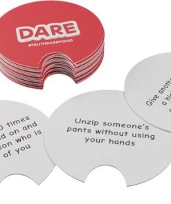 Mad Party Games TruthDarePong - Drankspel - Truth Or Dare - Beer Pong - Bier Pong Spel - Red Cups - Drankspel Voor Volwassenen -spellen-voor-volwassenen Winkel 550x347 4