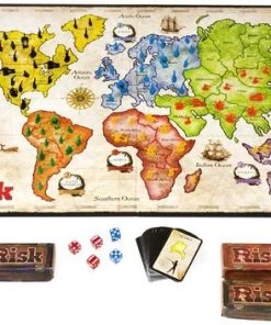 Hasbro - Risk Bordspel - Engelse Versie -spellen-voor-volwassenen Winkel 550x352