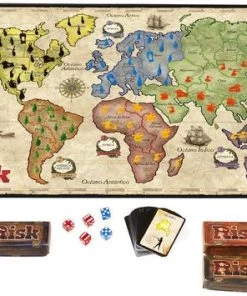 Hasbro - Risk Bordspel - Engelse Versie -spellen-voor-volwassenen Winkel 550x355