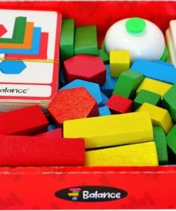 Kumtoys Montessori Speelgoed - Knutselen Meisjes - Knutselen Jongens - Knutsel Set - Houten Blokken Bordspel - Ik Leer Vormen - Balans Reactiespel - Black Friday 2022 -spellen-voor-volwassenen Winkel 550x360 3