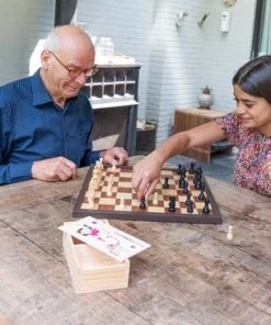 Longfield CHESSMEN ASHWOOD BLACK/NATURAL - KING 88 MM -spellen-voor-volwassenen Winkel 550x365 9