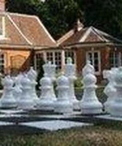 Ubergames England Tuin Schaken Groot - Tot 30 Cm - Kunststof