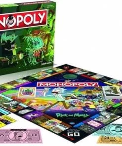 Monopoly Rick & Morty - Engelstalig Bordspel (ENG) -spellen-voor-volwassenen Winkel 550x374 1