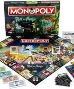 Monopoly Rick & Morty - Engelstalig Bordspel (ENG) -spellen-voor-volwassenen Winkel 550x374 2