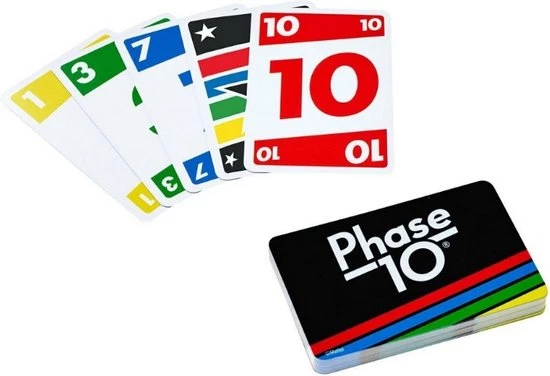 Mattel Games Spellenbundel - Kaartspel - 2 Stuks - Phase 10 & Skip-Bo 3 Mattel Games Spellenbundel - Kaartspel - 2 Stuks - Phase 10 & Skip-Bo - Afbeelding 3