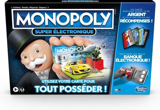 Hasbro Gaming Monopoly Super Elektronisch Bankieren 9 Hasbro Gaming Monopoly Super Elektronisch Bankieren - Afbeelding 9