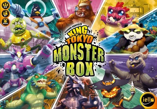 Iello King Of Tokyo Monster Box 3 Iello King Of Tokyo Monster Box - Afbeelding 3