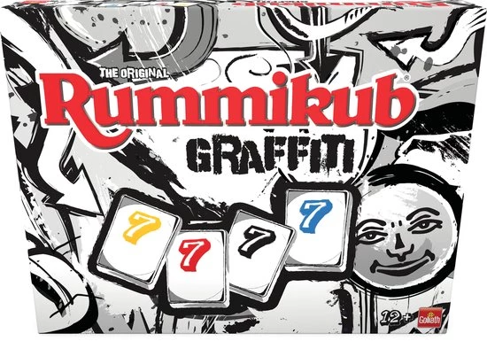 Goliath Rummikub Graffiti - Bordspel 3 Goliath Rummikub Graffiti - Bordspel - Afbeelding 3