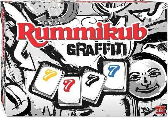 Goliath Rummikub Graffiti - Bordspel 8 Goliath Rummikub Graffiti - Bordspel - Afbeelding 8