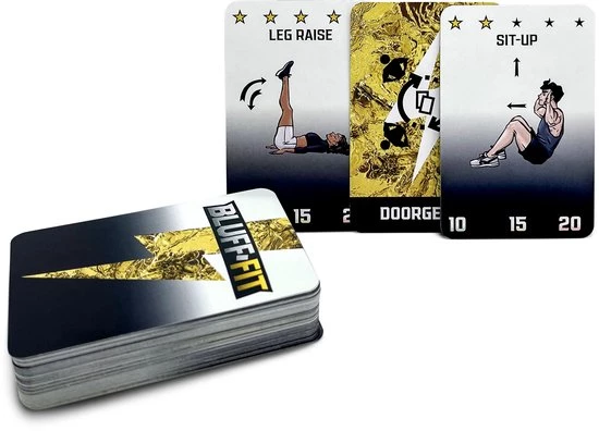 Motaro BLUFF FIT - Fitness Kaartspel | Sport Spel 1 Motaro BLUFF FIT - Fitness Kaartspel | Sport Spel