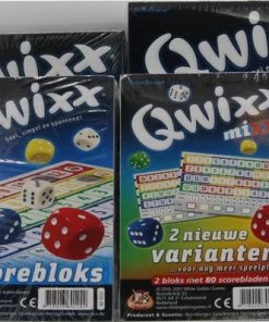 White Goblin Games Qwixx Met 3 Verschillende Scorebloks Voor Nog Meer Speelplezier