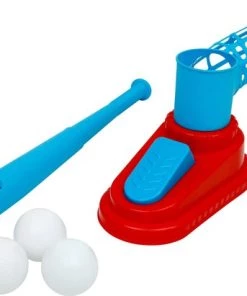 Toi-Toys Pro Sports Honkbaltrainer Met Ballenschieter En Knuppel (62852A) -spellen-voor-volwassenen Winkel 550x411