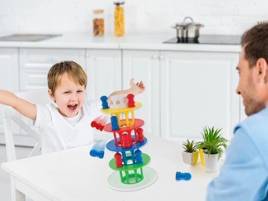 Grafix Balans Toren | Reisspel | Pocket Spel | Schoencadeautjes | Schoenkado | Actiespel 7 Grafix Balans Toren | Reisspel | Pocket Spel | Schoencadeautjes | Schoenkado | Actiespel - Afbeelding 7