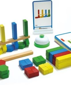 Kumtoys Montessori Speelgoed - Knutselen Meisjes - Knutselen Jongens - Knutsel Set - Houten Blokken Bordspel - Ik Leer Vormen - Balans Reactiespel - Black Friday 2022 -spellen-voor-volwassenen Winkel 550x415 11