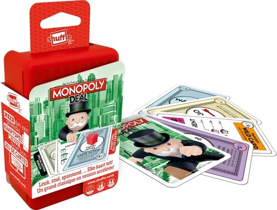 Shuffle Monopoly Deal - Kaartspel 4 Shuffle Monopoly Deal - Kaartspel - Afbeelding 4