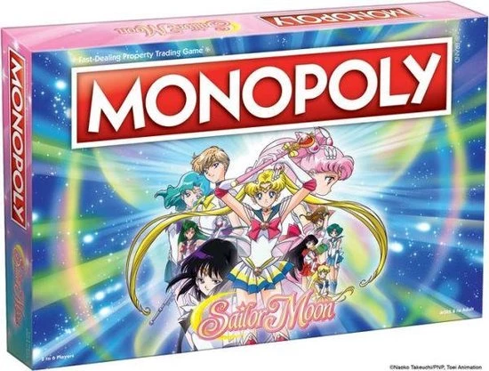 Monopoly Sailor Moon - Bordspel 6 Monopoly Sailor Moon - Bordspel - Afbeelding 6