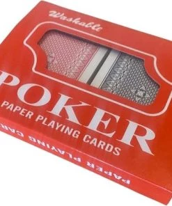 ECOSTARE Luxe Speelkaarten - Plastic Coating - Poker Kaarten - Kaartspel - Spelkaarten - Spel Kaart - 2 X 56 - Gezelschapsspel - Spelen - Playing Cards - 2 STUKS -spellen-voor-volwassenen Winkel 550x424 3