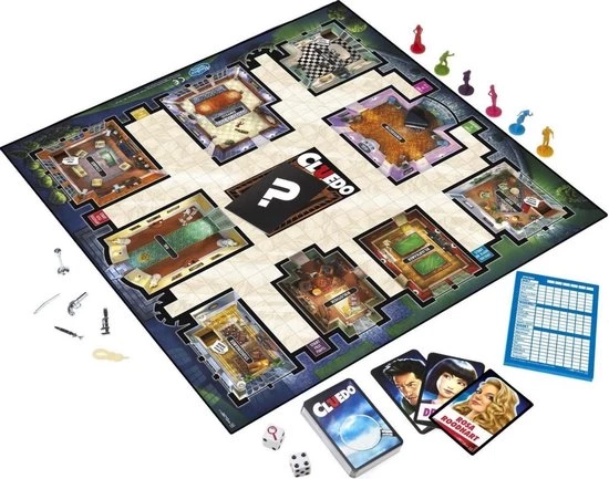 Merkloos Cluedo 6 Merkloos Cluedo - Afbeelding 6