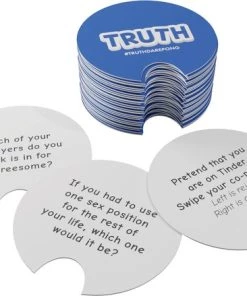 Mad Party Games TruthDarePong - Drankspel - Truth Or Dare - Beer Pong - Bier Pong Spel - Red Cups - Drankspel Voor Volwassenen -spellen-voor-volwassenen Winkel 550x439 8