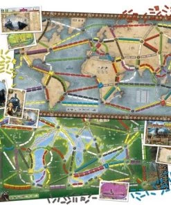 Days Of Wonder Spellenbundel - Ticket To Ride - 3 Stuks - Basisspellen Rails And Sails En Europa & Uitbreiding Nederland -spellen-voor-volwassenen Winkel 550x441 1