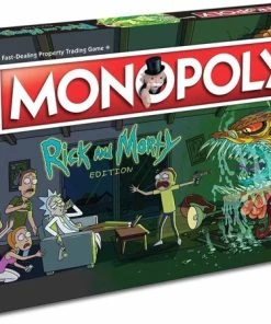 Monopoly Rick & Morty - Engelstalig Bordspel (ENG) -spellen-voor-volwassenen Winkel 550x451 1