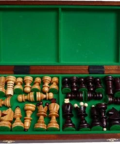 Chess The Game - Vintage Schaakspel - Klassiek Schaakbord Met Kersenhouten Schaakstukken - Eyecatcher! -spellen-voor-volwassenen Winkel 550x451 3