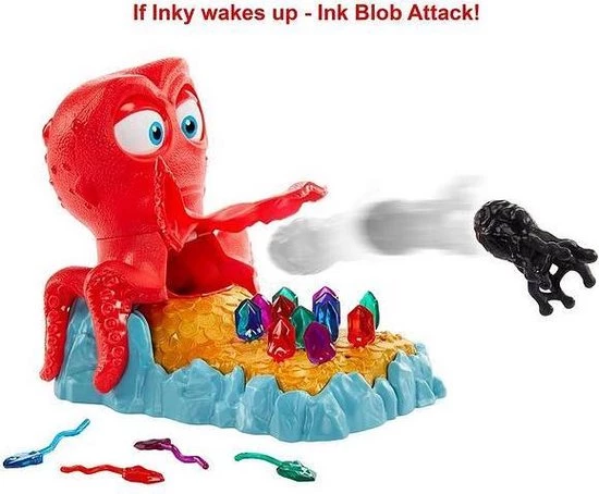 Mattel Games Inky's Treasure - Spannend Bordspel Voor Kinderen - Schatjagen 5 Mattel Games Inky's Treasure - Spannend Bordspel Voor Kinderen - Schatjagen - Afbeelding 5