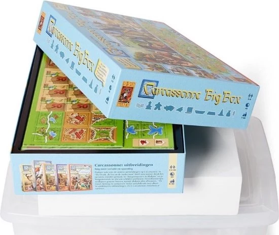 Merkloos Spellenbundel - 2 Stuks - Carcassonne & Carcassonne Big Box 3 7 Merkloos Spellenbundel - 2 Stuks - Carcassonne & Carcassonne Big Box 3 - Afbeelding 7