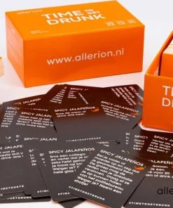 Allerion® - Time To Get Drunk - Drankspel Met 450 Verschillende Kaarten - Kaartspel -Inclusief Opbergdoos -spellen-voor-volwassenen Winkel 550x467