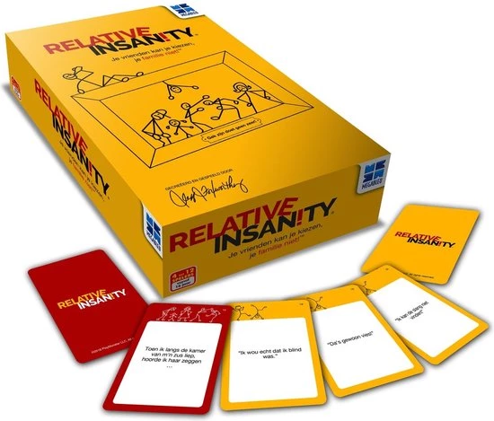 Megableu Relative Insanity - Kaartspel - Familiespel - Humoristisch Partyspel 2 Megableu Relative Insanity - Kaartspel - Familiespel - Humoristisch Partyspel - Afbeelding 2