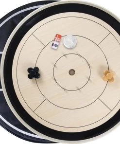 MR. CROKI.EU Starter Pack; 32" Rond Crokinole Bord, 26 Schijven, 40gr. Carrom Poeder N Reis-/ Draagtas Met 4 Ritszakken - Rond Toernooibord 32inch/ 78cm Diameter - 2 Tot 4 Spelers - Houten Bordspellen - Mr. Crokinole Europe 16 MR. CROKI.EU Starter Pack; 32" Rond Crokinole Bord, 26 Schijven, 40gr. Carrom Poeder N Reis-/ Draagtas Met 4 Ritszakken - Rond Toernooibord 32inch/ 78cm Diameter - 2 Tot 4 Spelers - Houten Bordspellen - Mr. Crokinole Europe -spellen-voor-volwassenen Winkel 550x473 3