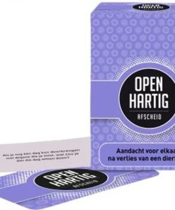 Open Up! Openhartig Afscheid - Kaartspel - Aandacht Voor Elkaar Na Verlies Van Een Dierbare