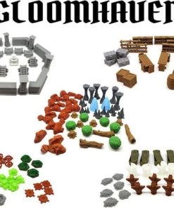 3DF Upgrade Pakket Voor Gloomhaven - 139 Stuks