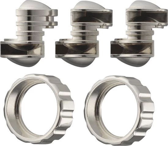 Huzzle Breinbreker Cast Cylinder Zilver 4 Huzzle Breinbreker Cast Cylinder Zilver - Afbeelding 4