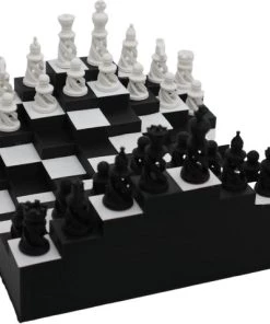 Fiastra Garibaldi - 3D Schaakbord - Luxe Schaakbord - Inclusief Luxe Schaakstukken - Gerecycled Plastic -spellen-voor-volwassenen Winkel 550x478 6