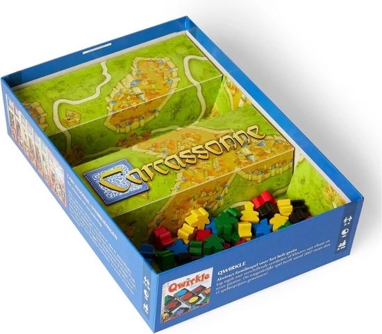 Merkloos Spellenbundel - 2 Stuks - Carcassonne & Carcassonne Big Box 3 2 Merkloos Spellenbundel - 2 Stuks - Carcassonne & Carcassonne Big Box 3 - Afbeelding 2