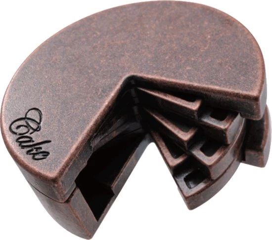 Huzzle Breinbreker Cast Cake 11,8 Cm Staal Brons 7 Huzzle Breinbreker Cast Cake 11,8 Cm Staal Brons - Afbeelding 7