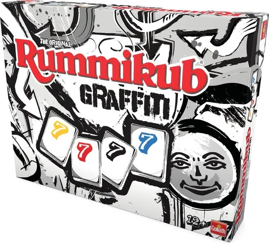 Goliath Rummikub Graffiti - Bordspel 4 Goliath Rummikub Graffiti - Bordspel - Afbeelding 4