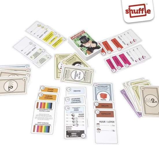 Shuffle Monopoly Deal - Kaartspel 5 Shuffle Monopoly Deal - Kaartspel - Afbeelding 5