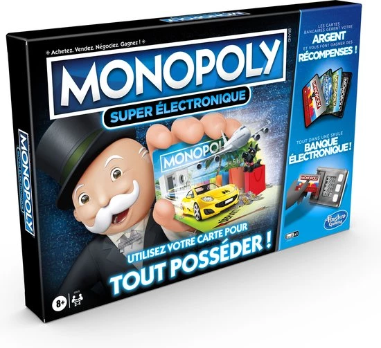 Hasbro Gaming Monopoly Super Elektronisch Bankieren 1 Hasbro Gaming Monopoly Super Elektronisch Bankieren