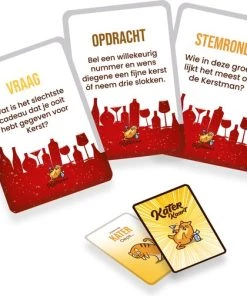 KATERTJE KATEREN - Kerst Editie | Drankspellen - Partygame - Speelkaarten - Kaartspel - Officieel Spel -spellen-voor-volwassenen Winkel 550x503 7