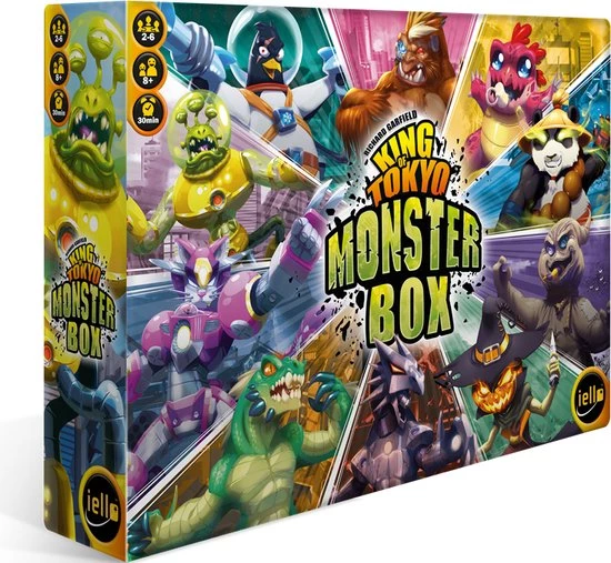 Iello King Of Tokyo Monster Box 1 Iello King Of Tokyo Monster Box